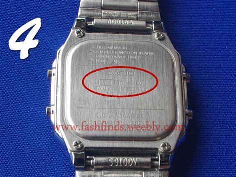 how to know a fake casio watch|how to check if casio is real.